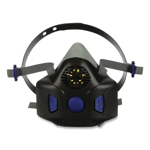 SECUREFIT HF-803SD Secure Click  Half Facepiece Reusable Respirator, Large, Gas/Vapor, with Speaking Diaphragm, Silicone/Nylon