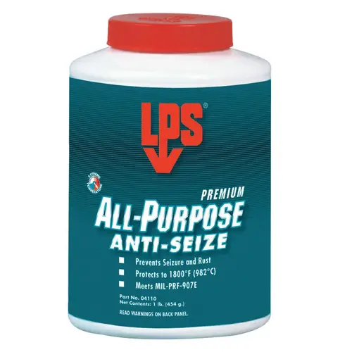 LPS 04110-XCP1 All-Purpose Anti-Seize Lubricants, 1 lb Charcoal Grey