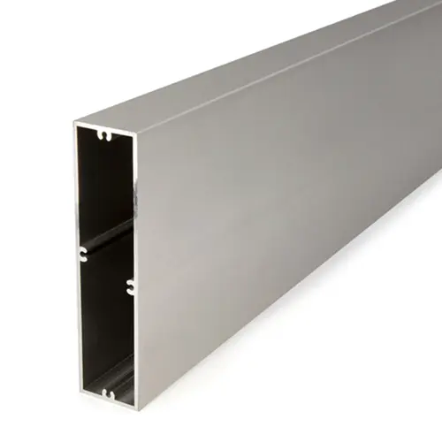 FHC A1X6RBA 1" x 6" Rectangular Tube Aluminum 12' 2" Long - Satin Anodized