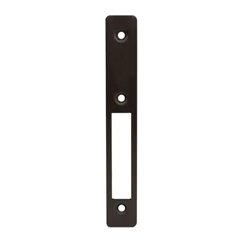 Radius Faceplate for FL2110 Series Long Throw Deadlocks - Dark Aluminum