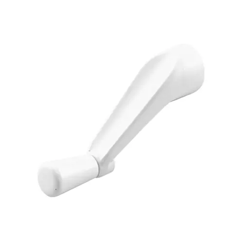 Spline Socket Crank Handle - White - Smooth 360-Degree Operation (Single Pack
