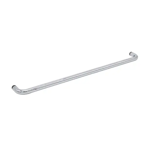 30" Single-Sided Towel Bar Tubular No Washers - Polished Chrome