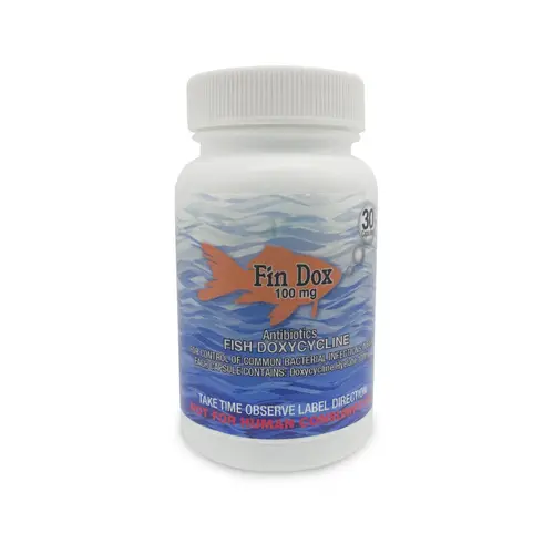 Fish Antibiotics 08644362 Fish Dox 100mg 30-Capsules