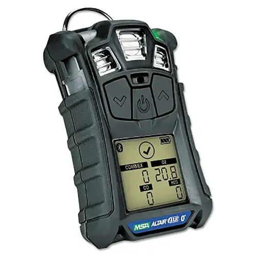 ALTAIR  4XR Multigas Detector, CO/H2S/LEL/O2, XCell  Sensors, Charcoal Case, North American Charger