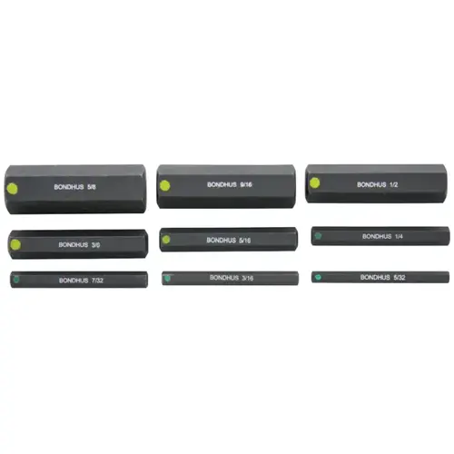 Bondhus 33299 9PC INCH PROHOLD SOCKETBIT SET 2