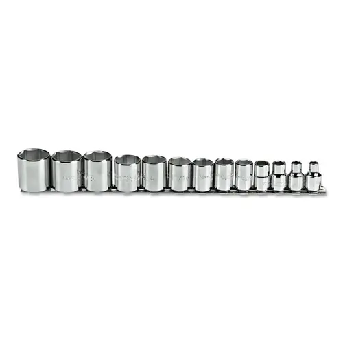Torqueplus  Socket Set, 13-Pc, 3/8 in, 6-point