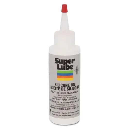 Super Lube 56104 4 OZ BOTTLE SUPER LUBE SILICONE OIL 100 CST