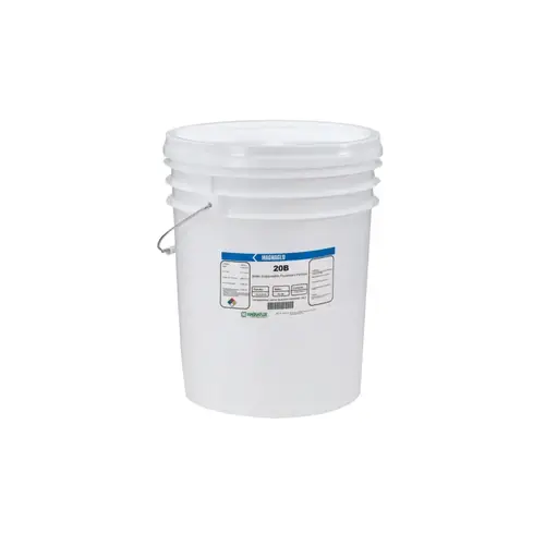 MAGNAFLUX 01-0179-70 20B Fluorescent Magnetic Particle Premix, 14A, 15 lb Pail, Green