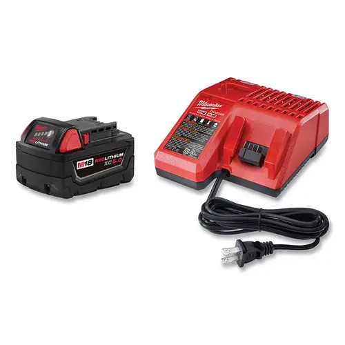 M18  REDLITHIUM  XC5.0 Starter Kit, 12 V and 18 V, Lithium-ion