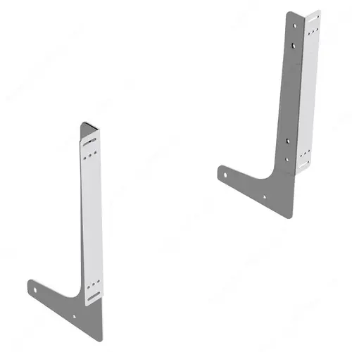 Richelieu Hardware 55520100 Front Door Mounting Bracket, Grey