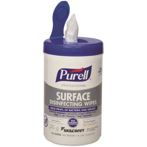 AbilityOne NSN6997555 Skilcraft PURELL Professional Surface Disinfecting Wipes