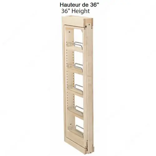 Richelieu Hardware 432WF366C Rev-A-Shelf wall Cabinet Pull-Out Filler