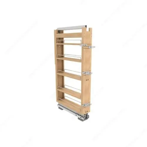 Richelieu Hardware 448TPF4351 Rev-A-Shelf wood Pull-Out Pantry with slides Semi-Gloss
