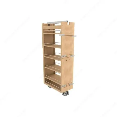 Richelieu Hardware 448TPF5111 Rev-A-Shelf wood Pull-Out Pantry with slides Semi-Gloss