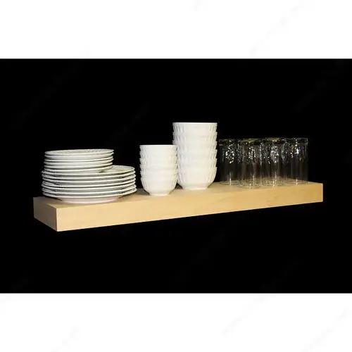 Floating Shelves Hickory