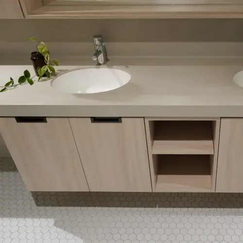Meganite MSSBS7810IV Sink - ADA Oval BS7810 Ivory