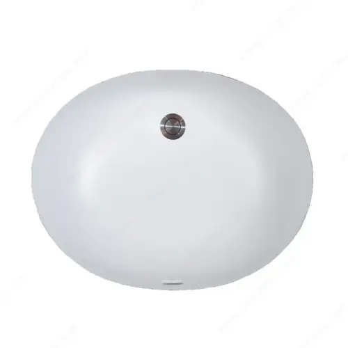 Meganite MSSBS7815PW Sink - ADA Large Oval BS7815 White