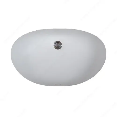 Meganite MSSBS7816PW Sink - ADA Universal Oval BS7816