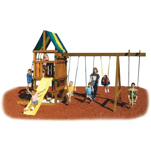 SWING N SLIDE NE5007 Alpine Custom DIY Playset Hardware Kit (Lumber and Slide Not Included)