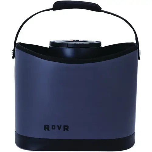 RovR Products R-KI-CH KeepR 16 Liter Beverage Tote Caddy with Ice Bucket, Charcoal