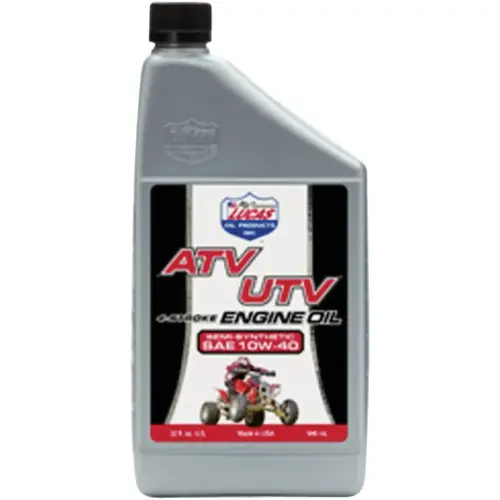 Lucas LUCA10720 Oil 1 Qt. Sem-Synthetic SAE 10W40 ATV Oil