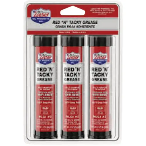Lucas LUCA10318 Oil 3 Oz. Red N Tacky MP Grease
