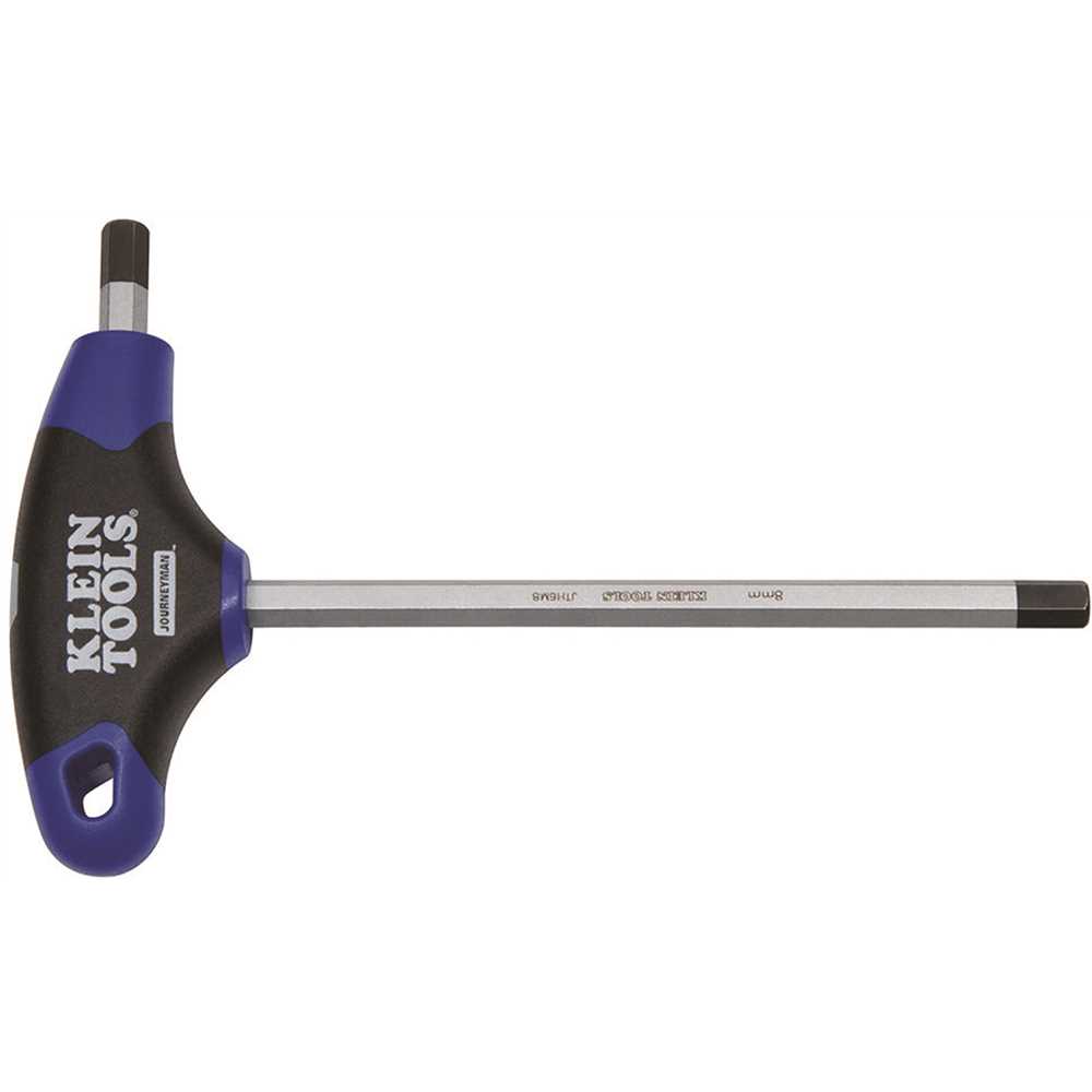 Klein Tools JTH9M2 Journeyman T-Handle Hex Keys, 2 mm, 9 in