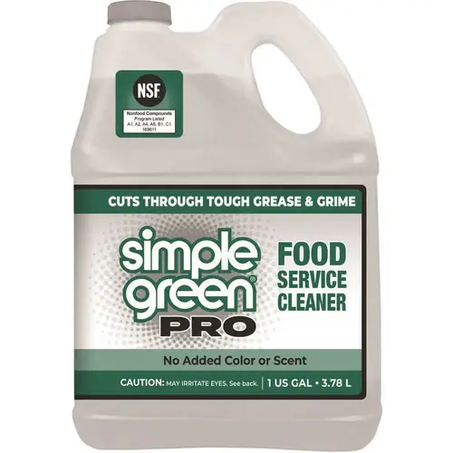 SIMPLE GREEN 0610100401128 Simple Green PRO Food Service Cleaner 1 Gallon Case Of 4