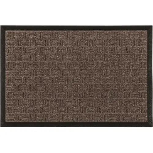 Floortex NREMFLLV0101 Floortex Doortex  Ribmat Entrance Mat Brown 24"x36"