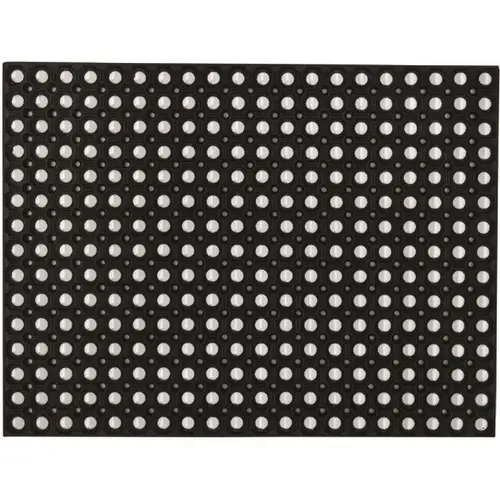Floortex NREMFLRU0102 Floortex Doortex  Octomat All Seasons Black Outdoor Entrance Mat 40"x60"