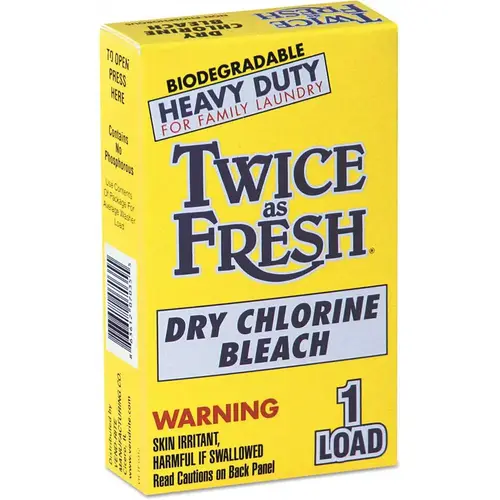 Level VEN2979646 Lever Twice As Fresh Heavy-Duty Powder Chlorine Bleach Package Of 100