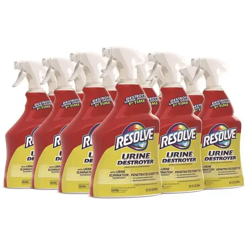 Resolve Urine Destroyer, 32 Oz Spray Bottle, Citrus Case Of 6