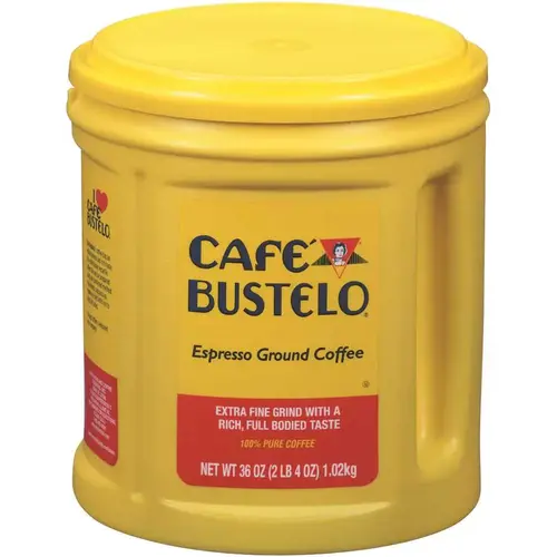 SMUCKER'S FOL00055 Smucker'S Cafe Bustelo, Espresso, 36 Oz
