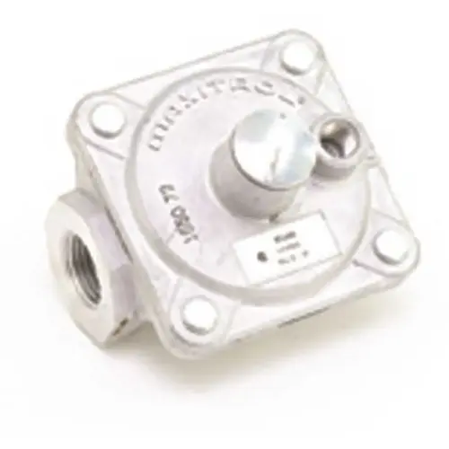Maxitrol RV48-1/2 Maxitrol 1/2"npt 1/2psi Inlet 3-6"wc Outlt Rbbr Seat Poppt Applnce Gas Regulator