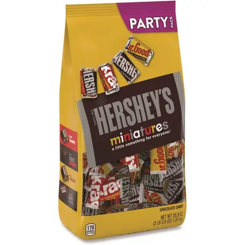 Hershey's GRR24600403 Hershey'S Chocolate Miniatures Party Pack Assortment 2 Bags Package Of 2