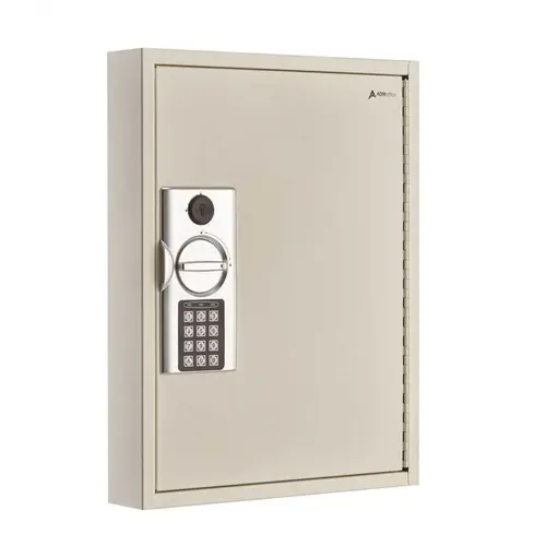 Adir Office ADI680-60-WHI Adir Office 60-Key Steel Heavy-Duty Digital Lock Key Cabinet White