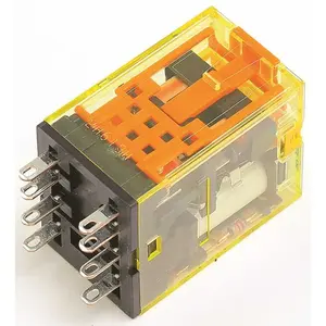 Idec RU2S-A24 Idec Relays Electrical, Dpdt, 24 Vac, 10 Amp With Indicator And Latching Lever