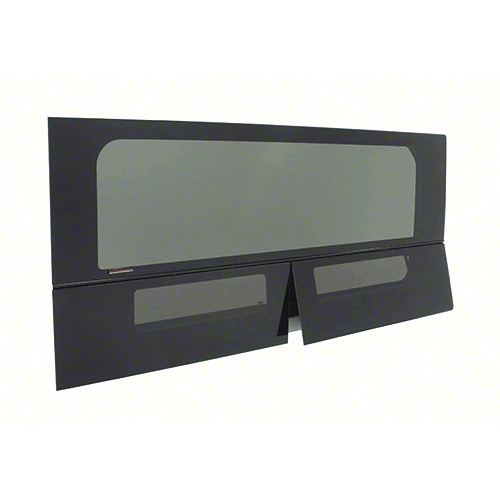 CRL FW393L 2014+ OEM Design 'All-Glass' Look Ram ProMaster 159" Wheelbase T-Vent Window Drivers Side Quarter Panel