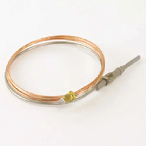 Johnson Controls K16RA-48 Johnson Controls Thermocouple NICKEL Plated 25-35 Mv Open Circuit Mv Range 48 "