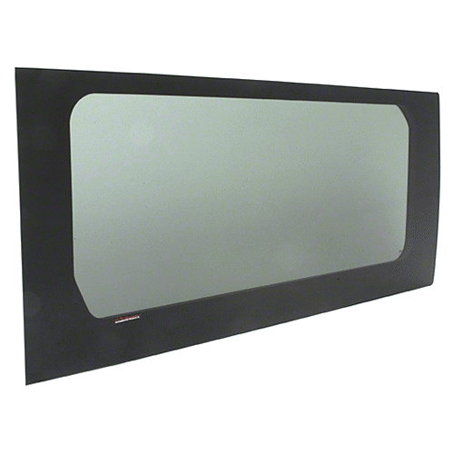 CRL FW386L 2014+ OEM Design 'All-Glass' Look Ram ProMaster 136" Wheelbase Van Fixed Window Drivers Side Quarter Panel