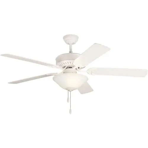 Sea Gull Lighting 5HV52RZWD Sea Gull Lighting Haven LED 2 52" Indoor Matte White Ceiling Fan And Light Kit