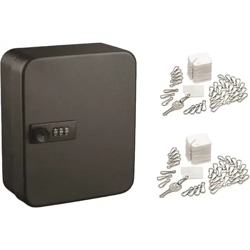 Adir Office ADI682-30-BLK-689-PKG Adir Office Stel Havy-Duty 30-Ky Cabnt W/comb Lck Blck W/100 Ky Tag Package Of 2