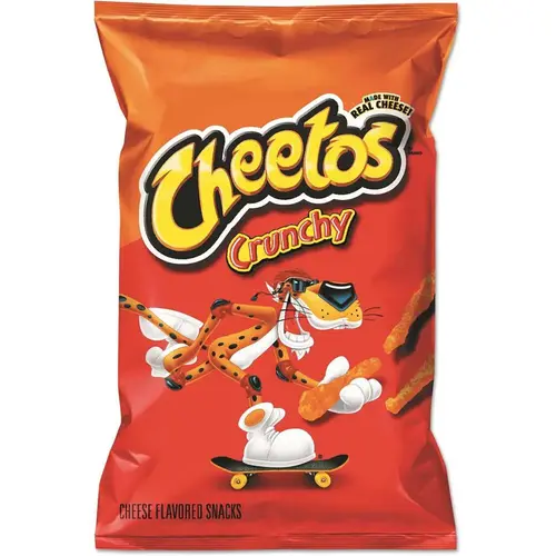 Cheetos LAY44366 Cheetos Crunchy Cheese Flavored Snacks, 2 Oz Bag, Case Of 64