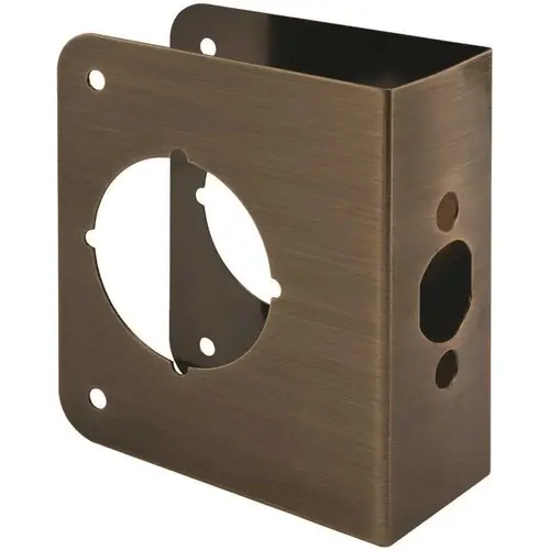 Defender Security U 9573 Defender Security 1-3/4in 4-1/2in Brass Lk Dr Enforce,2-1/8in Sgl Bore , 2-3/8in