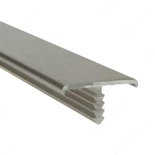 Richelieu Hardware 319412170 T Edge Finishing Molding Stainless Steel