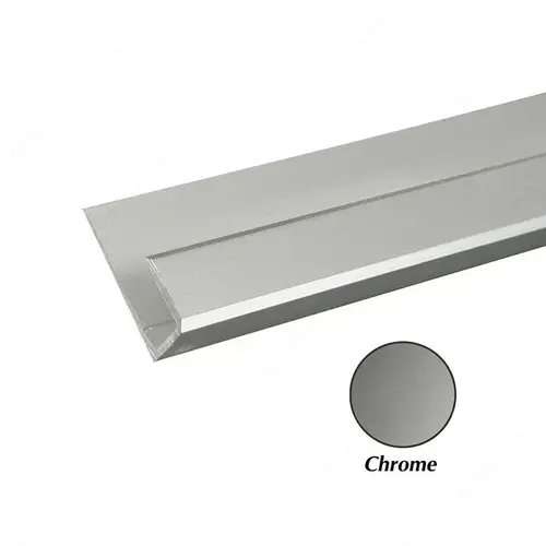 Richelieu Hardware D010032 J-Shaped Bottom Finishing Molding Polished