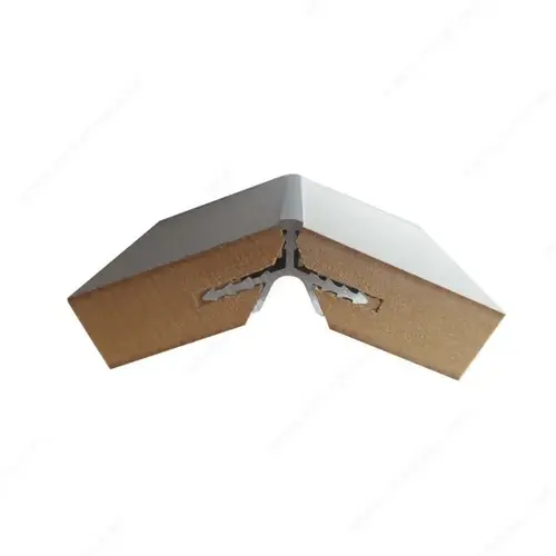 Richelieu Hardware 25MC13508M Round Corner Protection Molding without Interior Legs 135