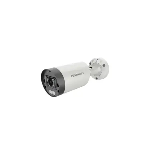 Homaxi Inc. IPC6BV2R4-I2-TPMLZ 4MP iQSense Motorized Bullet Network Camera, Motorized Varifocal Lens, 120dB WDR, IP67, H265+, 30M IR Range, White