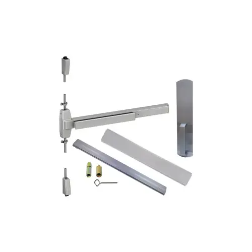 KIT - LD (Less Dogging), SVR (Surface Vertical Rod) Smooth Exit Device, 990 Dummy Pull Trim, 48" x 84", Grade 1, 630/US32D Stainless Steel