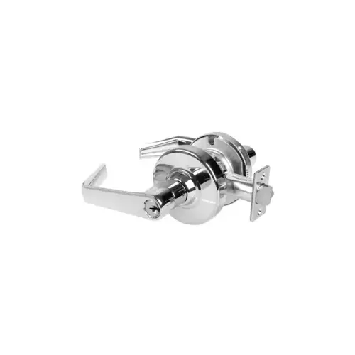 KIT - Grade 2, Classroom Saturn Lever, Key in Lever, S145 Keyway (0-Bitted Brushed Chrome Cylinder 626), 2-3/8" Backset, ANSI Strike, Bright Chrome 625, US26